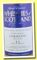 Linkwood 11 yo (54.2%, Whiskies of Scotland, 2012)